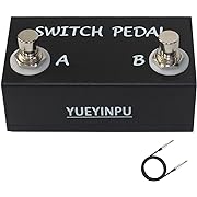 Photo 1 of Yueyinpu Dual Switch Pedal for Guitar Effect Pedal With TRS Cable (Unlatch Dual Switch)
