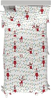 Photo 1 of Franco Elf On The Shelf Holiday & Christmas Bedding Super Soft 100% Cotton Flannel Sheet Set, Twin, (Official Licensed Product)
