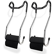 Photo 1 of SEMEDOYO Dumbbell Spotter Hooks Barbell Attachment: for Shoulder and Chest Bench Press Hanging Dumbbells to Barbells Safety Hanger Attachment Improve Strength Performance
