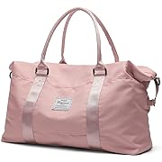 Photo 1 of Travel Duffel Bag,Sports Tote Gym Bag,Shoulder Weekender Overnight Bag for Women
