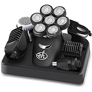 Photo 1 of Electric Head Shavers for Bald Men, Upgraded 7D Electric Razor for Men - Wet/Dry Head Shaver with Nose & Ear Trimmer, LED Display, Anti-Pinch Technology
