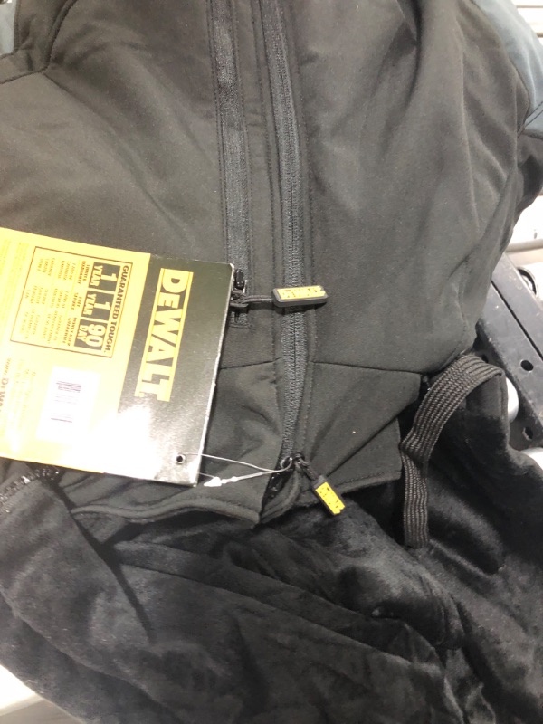 Photo 4 of DEWALT DCHJ066C1-M 20V/12V MAX Women's Heated Jacket Kit, Black, Medium