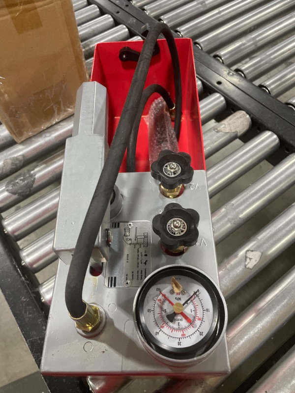 Photo 3 of BEAMNOVA Hydrostatic Test Pump Hydraulic Manual Pressure Tester Kit with Gauge