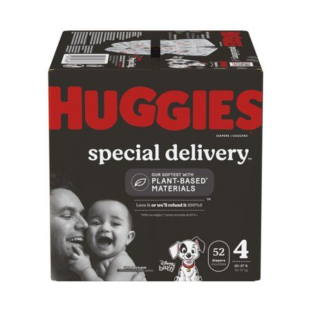 Photo 1 of Huggies Huggies Special Delivery Hypoallergenic Baby Diapers, Size 4, 52 Count 52.0 Count
