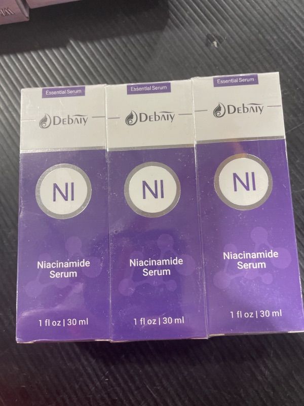 Photo 2 of DEBAIY 3 Pack Niacinamide Serum for Face Moisturizing Inhibits Melanin & Restore Skin Natural -(1fl.oz|30ml