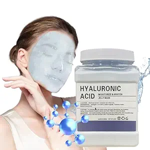 Photo 1 of Jelly Mask Powder for Facials, Hyalorunic Acid Moisturizing Jelly Face Mask, Professional Peel Off Hydro Face Mask Powder for Fight Fine Lines, Dullness & Uneven Skin Tone, DIY SPA 23 FL OZMask Powder