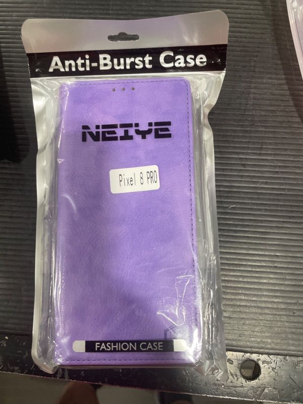 Photo 1 of NEIYE  ANTI BURST PHONE CASE DARK LIGHT PURPLE  PIXEL 8 PRO 