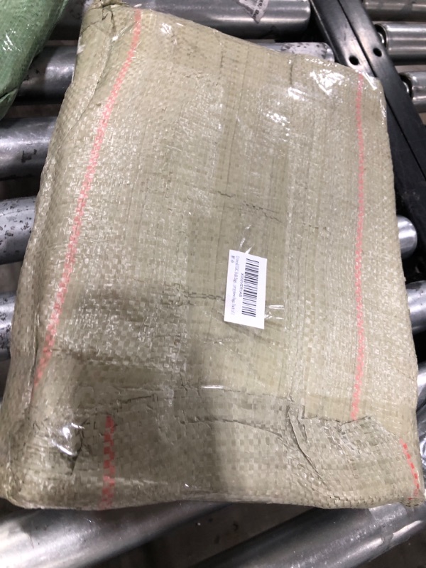 Photo 1 of Dcincell FIBC Bulk Bags, 1 One Ton Bag Sandbags 35"L x 35"W x 43"H, 2200lbs SWL, Open Top Flat Bottom UV Protection Woven Polypropylene Bags,...
