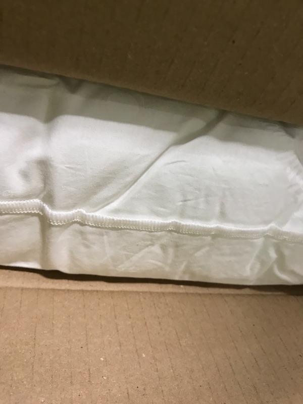 Photo 2 of Mediflow First & Original Water Pillow, White & Quilted Pillow Protector: Get Zippered Protection from dust and allergens and add a Layer of Luxury and Comfort to Any Pillow Single pack Pillow + Quilted Pillow Protector