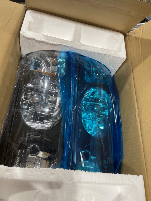 Photo 1 of AUTOSAVER88 Headlight Assembly and Fog Light Set Compatible with 2000-2005 Chevy Impala (Bundle product)