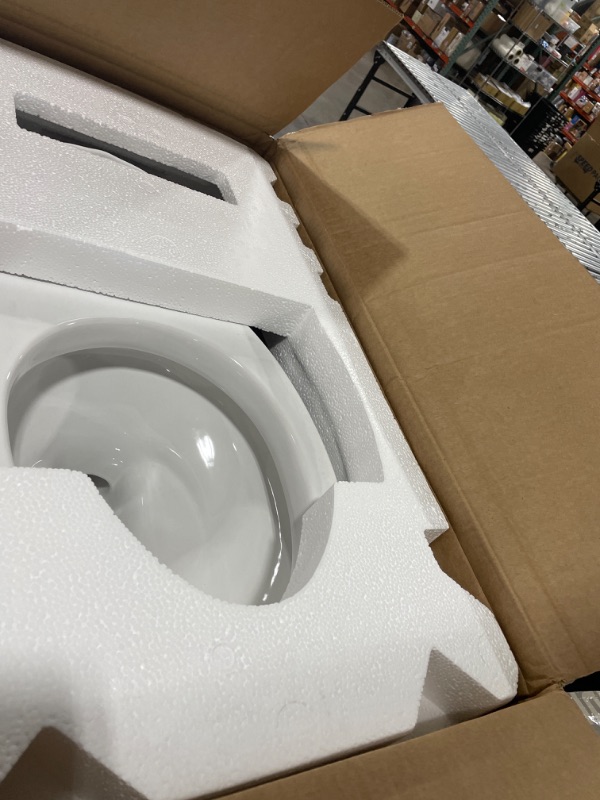 Photo 2 of  BOWL ONLY Toto CST243EF#01 1.28 GPF Universal Height Toilet - Cotton White -