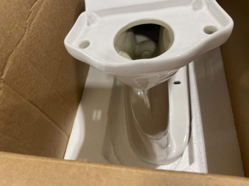 Photo 4 of  BOWL ONLY Toto CST243EF#01 1.28 GPF Universal Height Toilet - Cotton White -