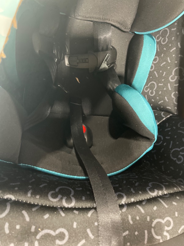 Photo 4 of Disney Baby Jive 2 in 1 Convertible Car Seat,Rear-Facing 5-40 pounds and Forward-Facing 22-65 pounds, Mickey Teal