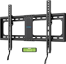 Photo 1 of Fixed TV Wall Mount for 37-82 Inch TVs, Low Profile TV Mount Fits 16", 18", 24" Studs, Wall Mount TV Bracket with Quick Release Lock, Max VESA 600x400mm, Holds up to 132 lbs by USX STAR
