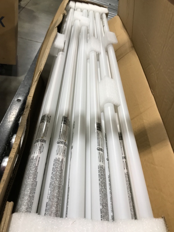 Photo 2 of NUWATT (30 Pack 4FT LED T8 Tube Frosted Lens Glass, 18W, 3500K, 2,200 Lumens, 120V-277V, Dual-End Powered, Type A & B Tube Works with existing Ballast or Ballast Bypass 3500k 30 Count (Pack of 1)