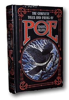 Photo 1 of  THE COMPLETE TALES & POEMS by EDGAR ALLAN POE Sealed Leather Bound Collectible Hardcover

