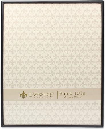 Photo 1 of Lawrence Frames 8x10 Simply Black Picture Frame