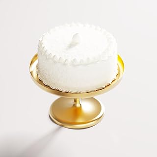 Photo 1 of 10 inch Gold Cake Stand Round Cupcake Stands Metal Dessert Display Stands
