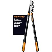Photo 1 of Fiskars 32" PowerGear2 Steel Blade Garden Bypass Lopper and Tree Trimmer - Sharp Precision-Ground Steel Blade Tree Cutter Blade for Branches up to 2" Diameter
