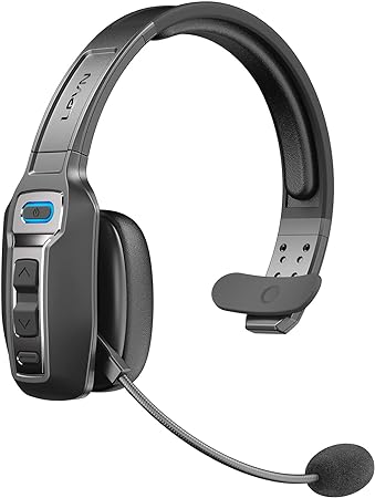 Photo 1 of LEVN [2024 Upgraded] Bluetooth Headset with Microphone, Trucker Bluetooth Headset with AI Noise Cancelling & Meeting Mute, 60Hrs Worktime, Bluetooth Headset for Trucker Home Office Remote Work Zoom