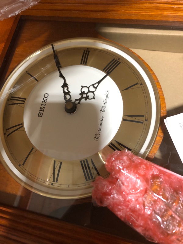 Photo 5 of SEIKO Regal Oak Wall Clock with Pendulum
