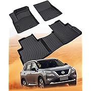 Photo 1 of Floor Mats for Nissan Rogue Floor Mats 2021 2022 2023 2024, for Nissan Rogue All Weather Floor Mats, for Rogue Accessories Rubber Black 2021-2023 2024(Not for Select and Sport Models)