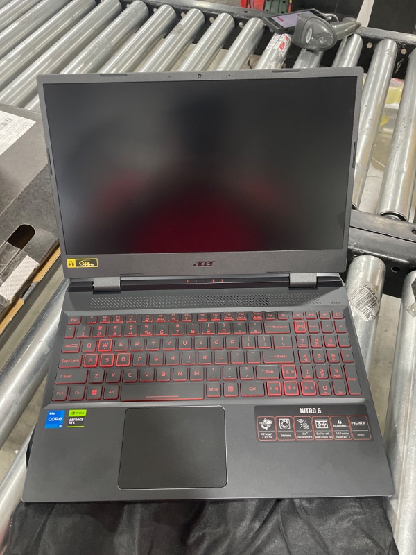 Photo 5 of Acer Nitro 5 AN515-58-57Y8 Gaming Laptop | Intel Core i5-12500H | NVIDIA GeForce RTX 3050 Ti Laptop GPU | 15.6" FHD 144Hz IPS Display | 16GB DDR4 | 512GB Gen 4 SSD | Killer Wi-Fi 6 | Backlit Keyboard i5-12500H / RTX 3050Ti