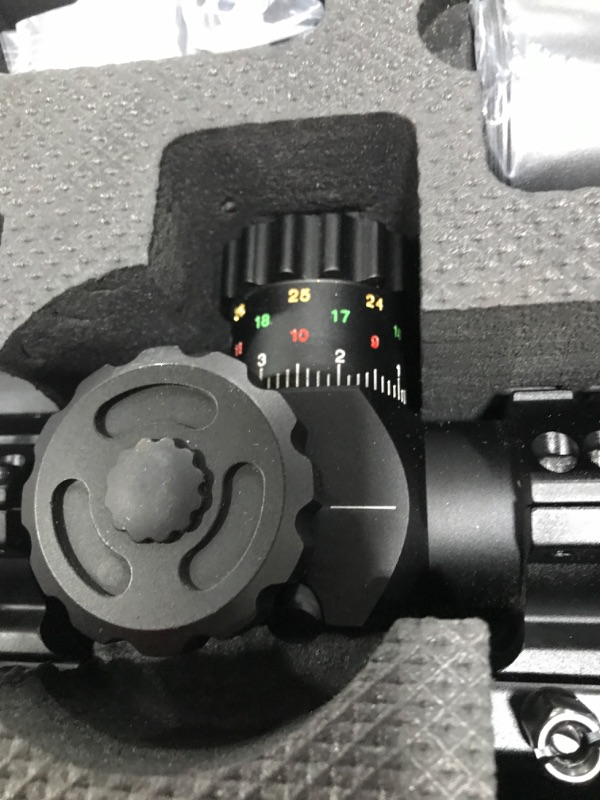 Photo 4 of Sniper KT12-60X60SAL Long Range Rifle Scope 35mm Tube Side Parallax Adjustment Glass Etched Reticle Red Green Illuminated with Scope Rings