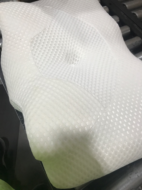 Photo 2 of  Memory Foam Cervical Pillow, 2 in 1 Ergonomic Contour Orthopedic Pillow for Neck Pain, Contoured Support Pillows for Side Back Stomach Sleepers - STOCK PICTURE ONLY FOR REFERENCE***