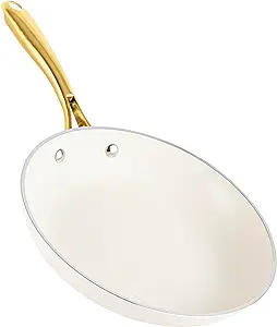 Photo 1 of Gotham Steel Ultra 12" Non-Stick Frying Pan with Gold Stay Cool Handle