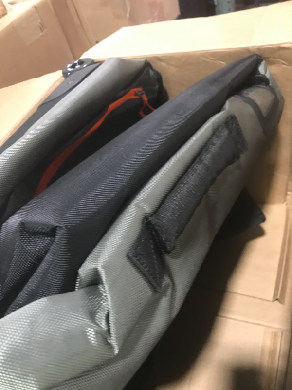 Photo 2 of Air Travel Roller Snowboard Bag Ski Bag with Wheels Padded Snowboard Bag with Wheels Premium -1680D Oxford Fabric Waterproof Foil Lining Travel Ski Bag for for Flying, All-Terrain Ski Snowboard Bag
