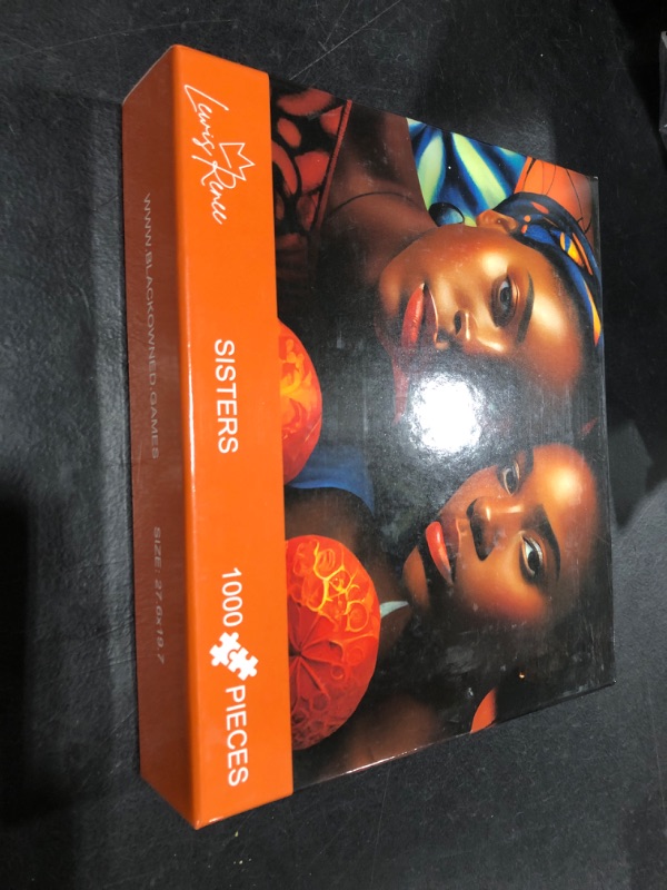 Photo 1 of African American Jigsaw Puzzles for Adults 1000 Piece Wonders: LewisRenee Art, Revel in A Soothing & Mind-invigorating Challenge Showcasing The Beauty of Black Art Puzzles SISTERS 