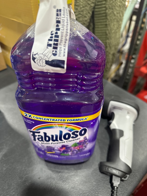 Photo 1 of Fabuloso Multi-Purpose Cleaner 2x Concentrated, Lavender - 56 fl oz Lavender 56.00 Fl Oz (Pack of 1)