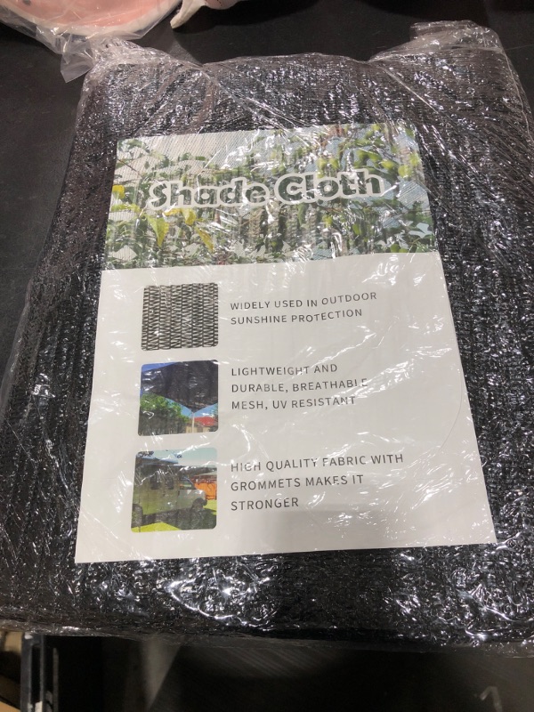 Photo 2 of 40% Shade Cloth for Plants 6.5×20FT,Garden Shade Cloth for Greenhouse Patio Vegetable Plants Outdoor(No Edge) UV Resistant 6.5FT*20FT