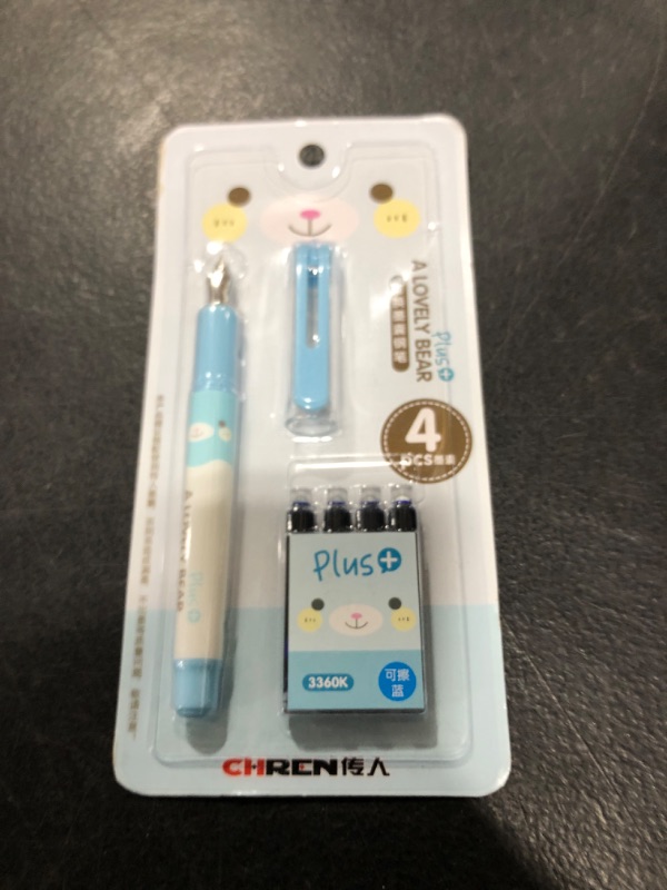 Photo 1 of CUTE TEDDY BEAR INK PEN WITH REFILLS 