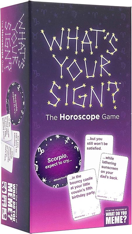 Photo 1 of 2 PACK WHAT DO YOU MEME? What's Your Sign? The Horoscope Game for Astrology Lovers 