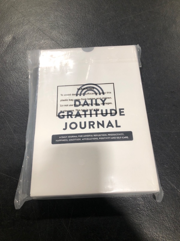 Photo 2 of Daily Gratitude Journal - Mindful Reflection, Productivity, Happiness, Gratitude, Affirmations, Positivity and Self-Care - Start Any Time Undated Daily Guide Planner with Prompts (gray)