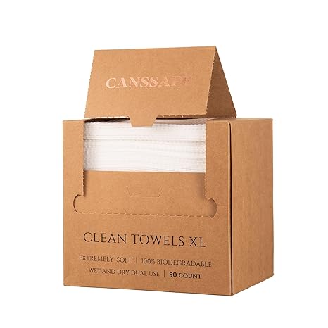 Photo 1 of 









Disposable Face Towel XL Large Biodegradable Clean Facial Towels Makeup Remover Wipes for Drying Washing 10"*12" Extra Soft Thick Cleaning Washcloths for Bathroom, Sensitive Skin, 50 Count…


