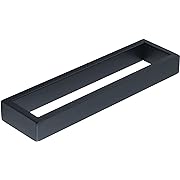 Photo 1 of  Matte Black Towel Bar for Bathroom, 10 Inch Hand Towel Ring Wall Mount Towel Holder Square SUS304 Stainless Steel