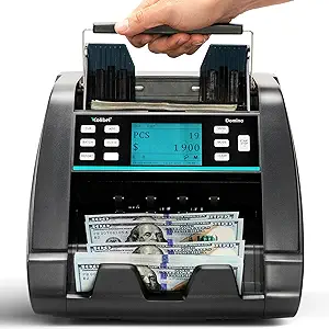 Photo 1 of KOLIBRI Domino Money Counter Machine Mixed Denomination | Mixed Value Cash Counter Machine | 2 CIS UV/MG IR/MT SN/DV IRT Fake Detections Money Counting Machine