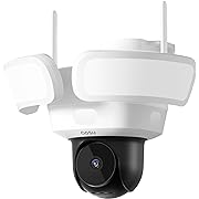 Photo 1 of Floodlight Camera Wired, 3K UHD Security Camera Outdoor, 360° Coverage, 24/7 Recording, AI Motion-Activated Alert, Smart Sensor Lighting, 2600 Lumens, Full-Color Night Vision, No Monthly Fee
