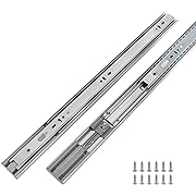 Photo 1 of LONTAN 2 Pairs 24 Inch Soft Close Drawer Slides Dresser Drawer Slides - Heavy Duty Drawer Slides Metal Ball Bearing and Full Extension Cabinet Drawer Slides Kitchen 100 LB Capacity
