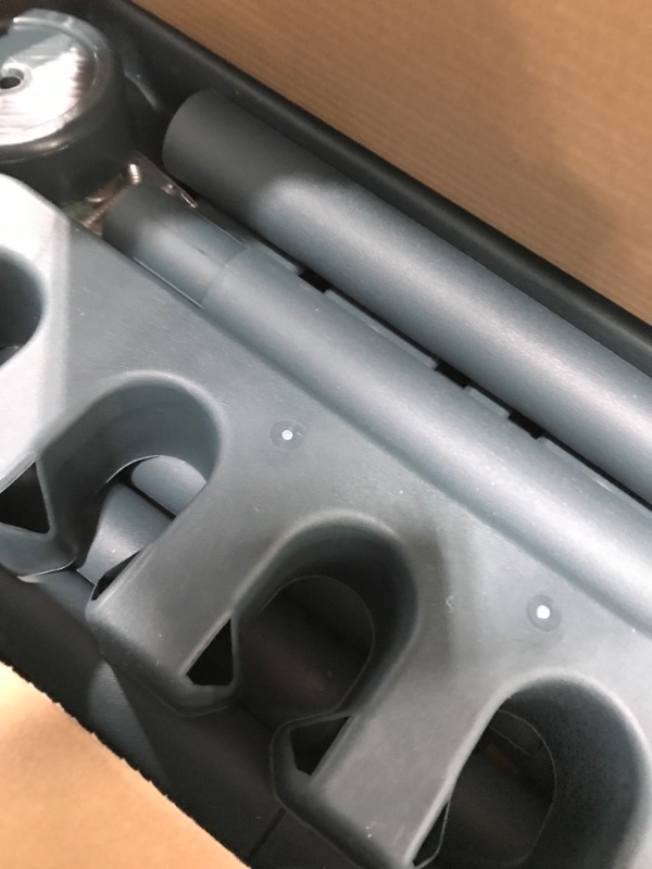 Photo 1 of VEVOR Garden Tool Organizer, 10 Slots, Yard Tool Tower Rack for Garage Organization and Storage, Hold Long-Handled Tool/Rake/Broom/Shovel, PP Garden Tool Stand Holder Organizer for Yard, Shed, Outdoor