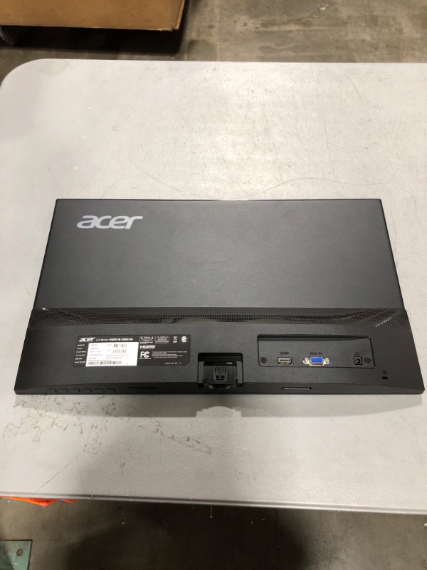 Photo 3 of Acer 21.5 Inch Full HD (1920 x 1080) IPS Ultra-Thin Zero Frame Computer Monitor (HDMI & VGA Port), SB220Q bi
MISSING POWER CORDS