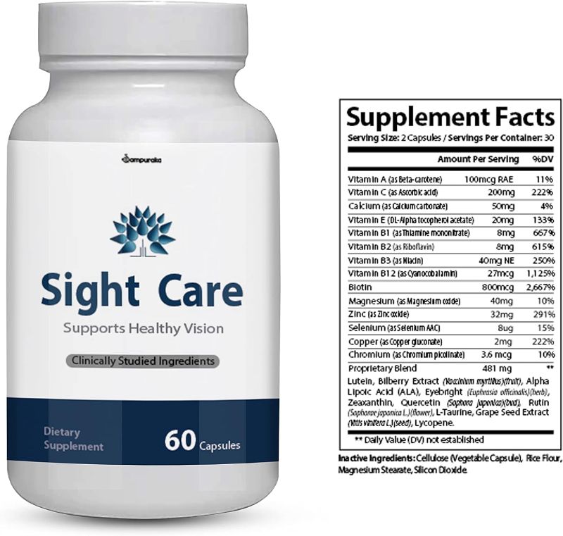Photo 1 of 2 Pack Sight Care Advanced New Formula Supplement 2 Packs EXP 07/25
