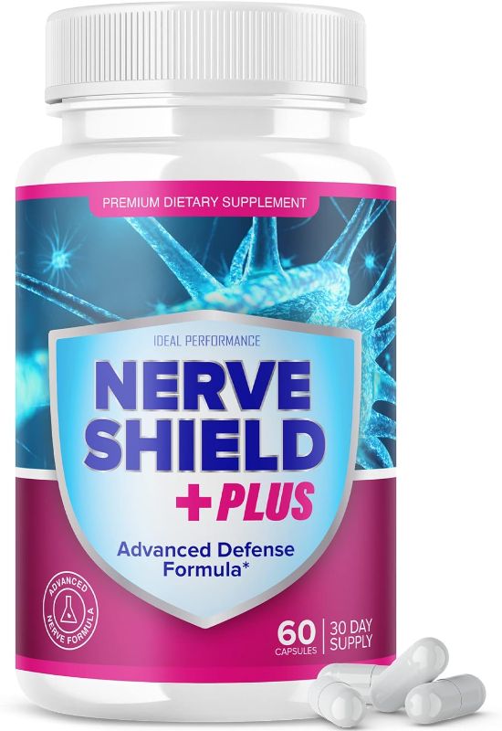 Photo 1 of 3 Pack Nerve Shield Plus Pills Original Supplement Advanced Nerve Formula (180 Capsules)
