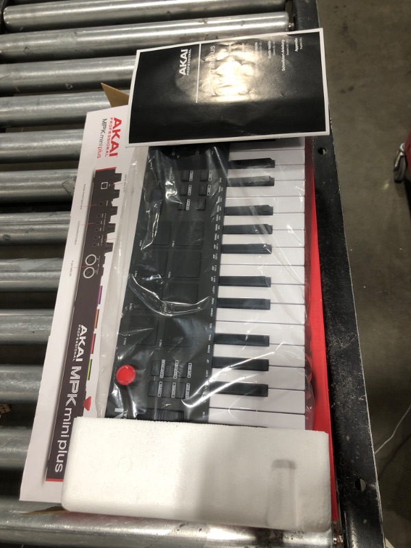 Photo 2 of AKAI Professional MPK Mini MK3 - 25 Key USB MIDI Keyboard Controller With 8 Backlit Drum Pads, 8 Knobs and Music Production Software Included
