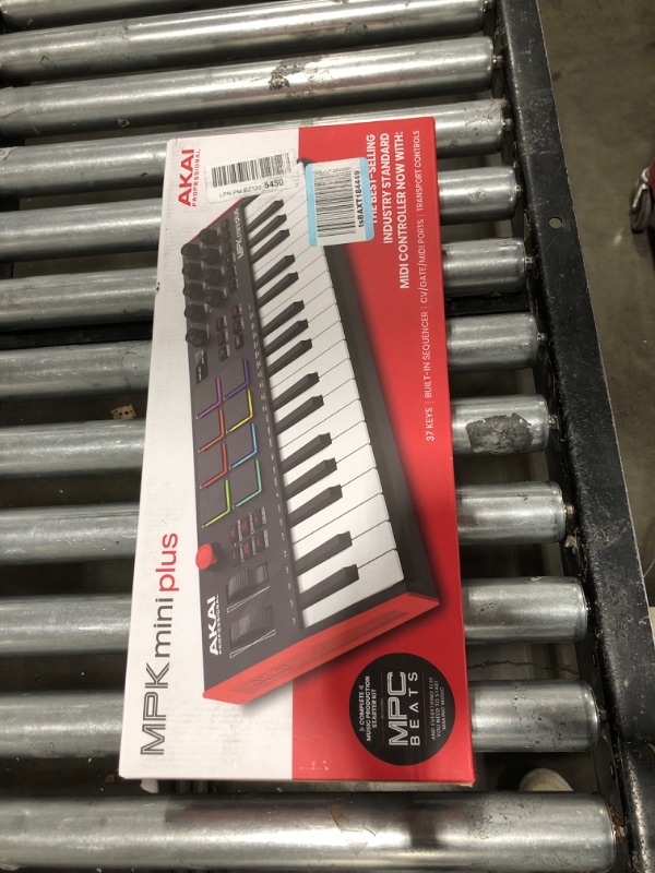 Photo 3 of AKAI Professional MPK Mini MK3 - 25 Key USB MIDI Keyboard Controller With 8 Backlit Drum Pads, 8 Knobs and Music Production Software Included
