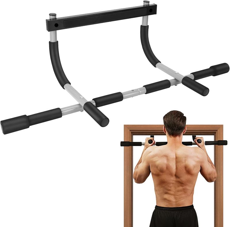 Photo 1 of Chin Up Bar Doorway Pull Up Exercise Bar Upper Body Workout Exercise Bar
