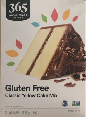 Photo 1 of 365 by Whole Foods Market, Gluten Free Yellow Cake Mix, 16 Ounce 